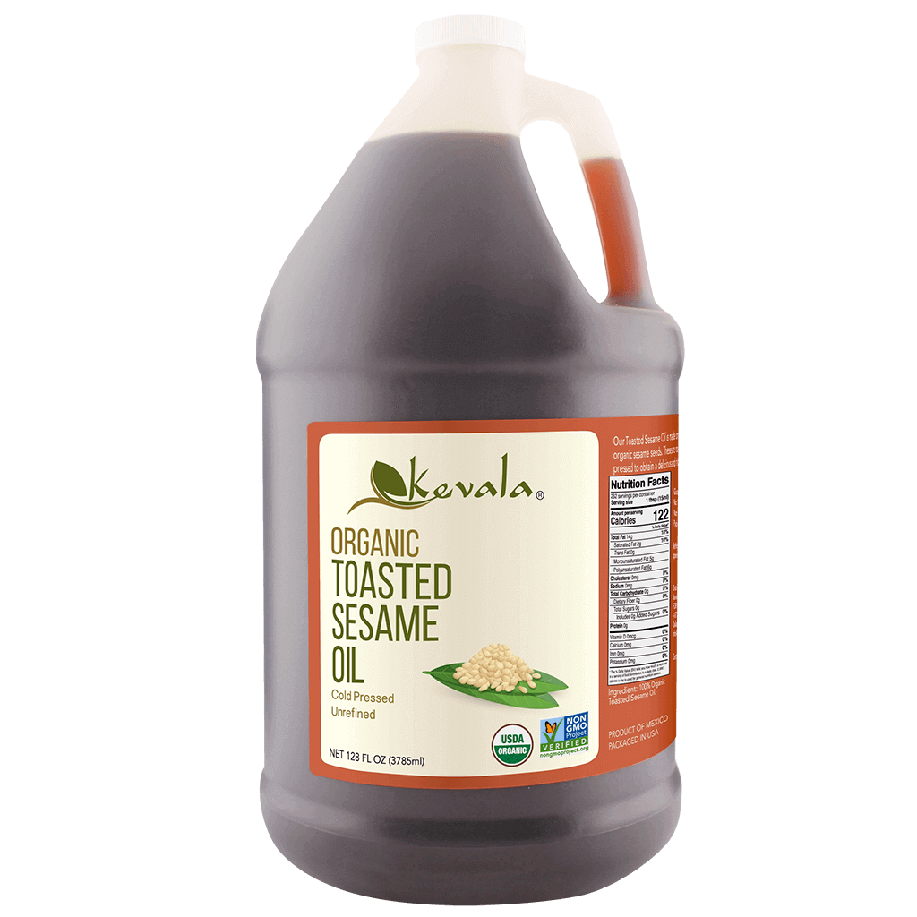 Organic Toasted Sesame Oil 128 fl oz  (1 gal)