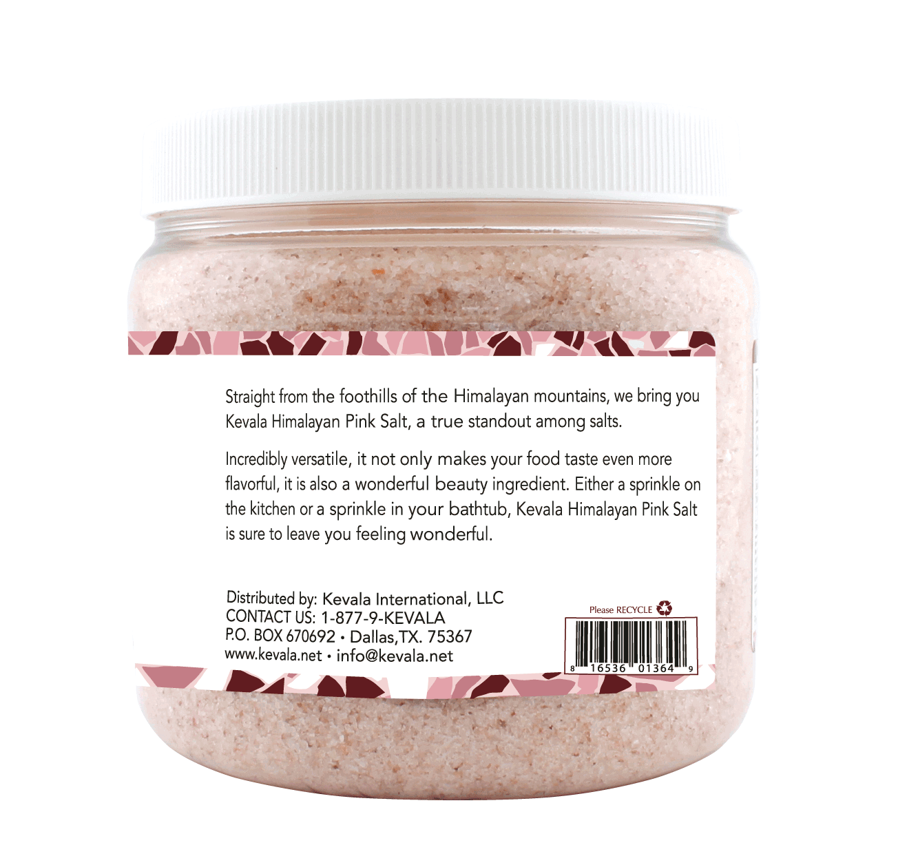 Himalayan Pink Salt 2.5 lb