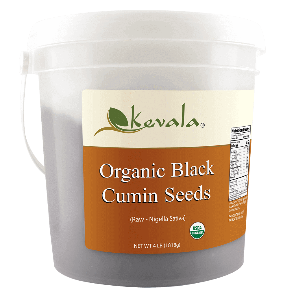 Organic Black Cumin Seeds 4 lb