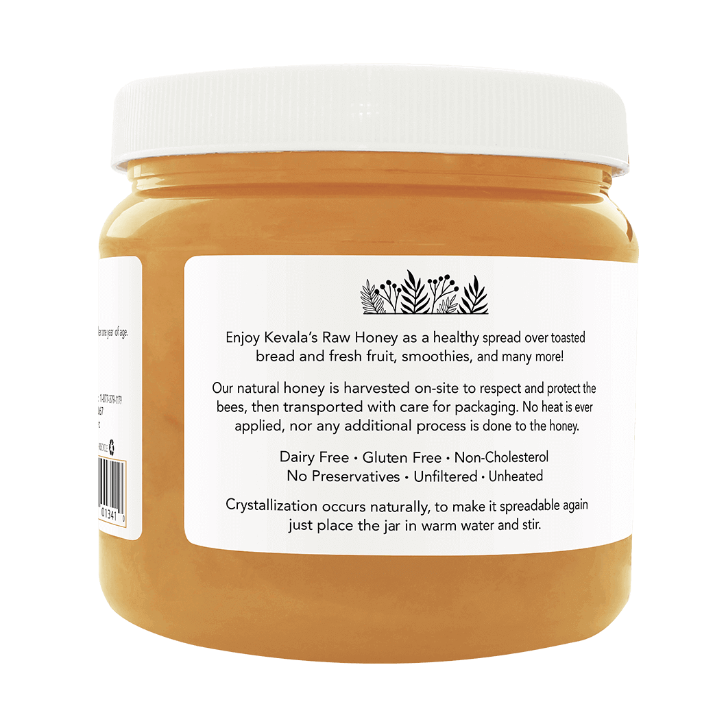 Raw Unfiltered Honey 3 lb